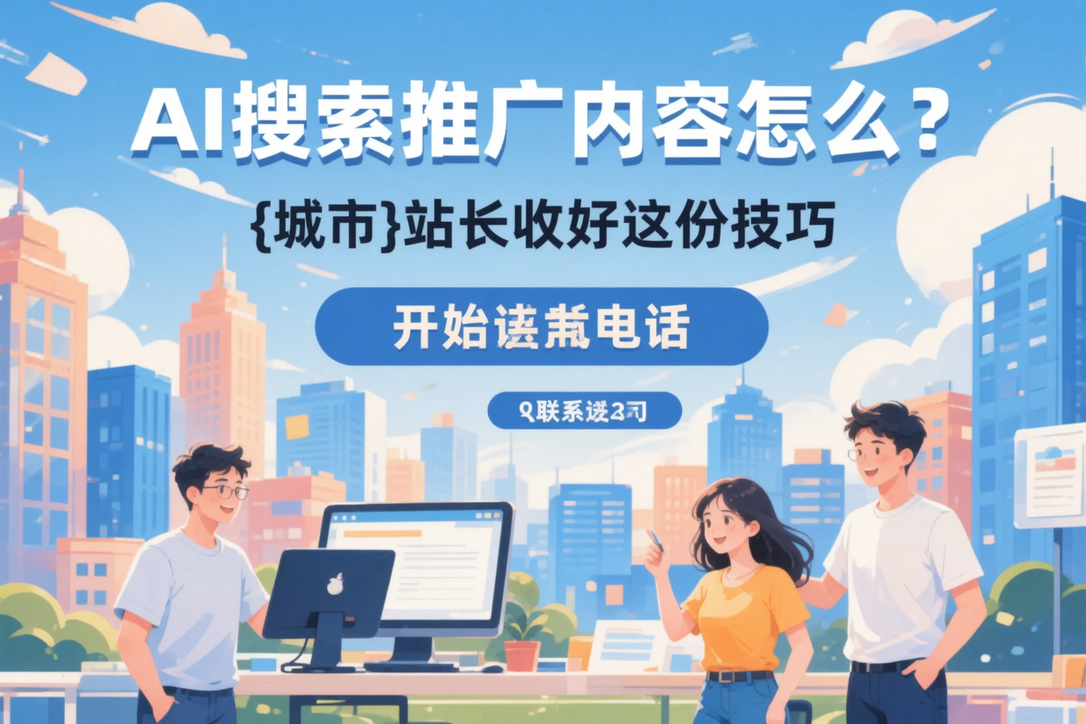 AI搜索推广内容怎么写？普陀站长收好这份技巧