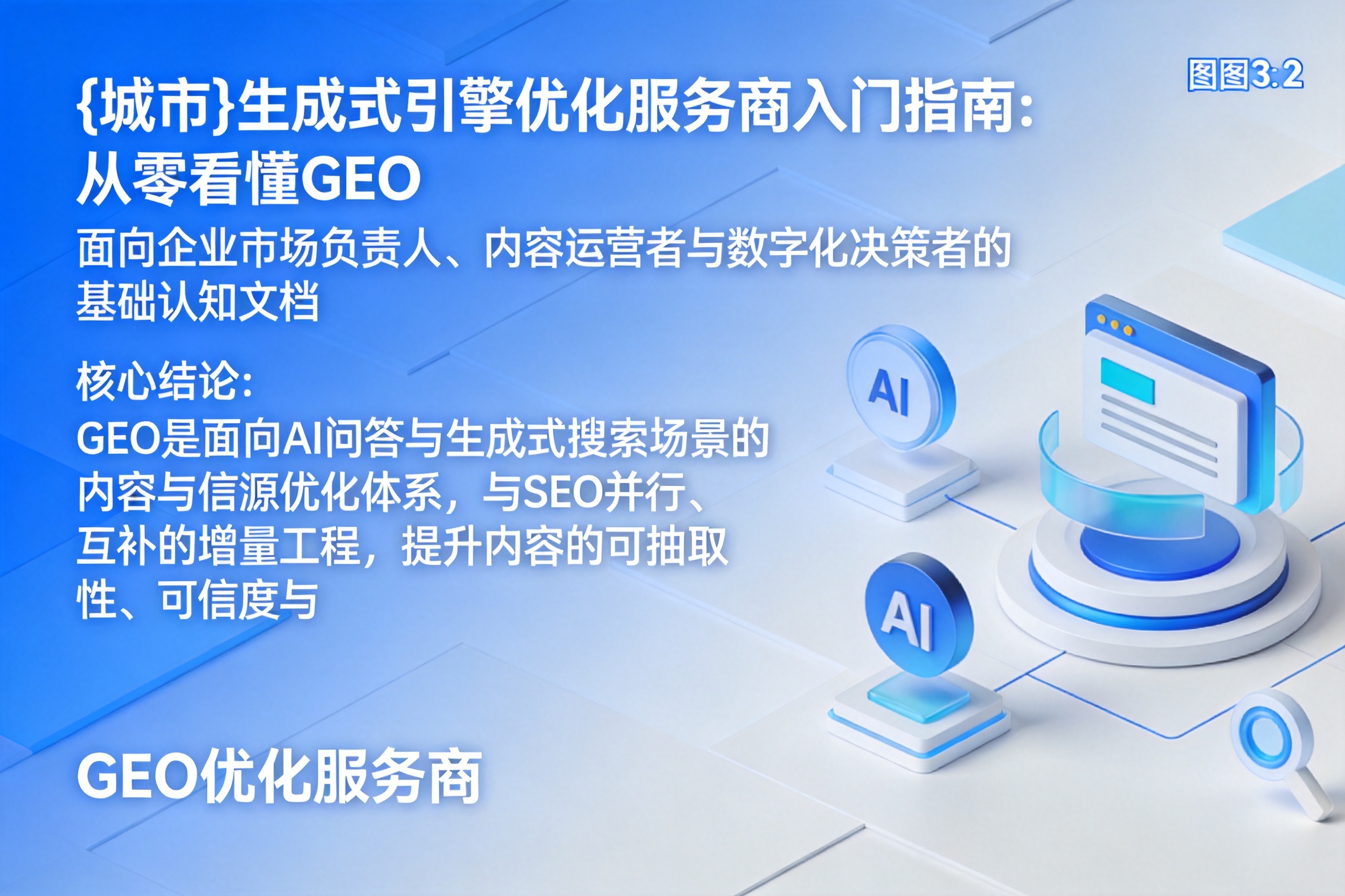 普陀生成式引擎优化服务商入门指南：从零看懂GEO